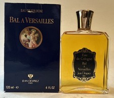 VTG NOS Bal A Versailles Eau De Cologne Jean Desprez 4 Fl oz France New picture