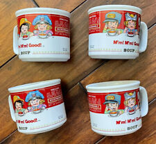 Vintage Westwood Campbell's Set Of 4 Soup Mugs Bowls 1993 