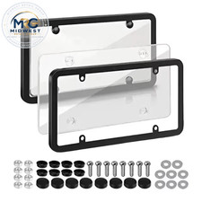 6.3'' Clear Reflective Anti Speed Red Light Toll Camera Stopper License Plate Fr picture