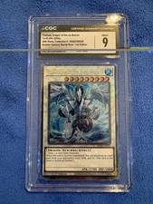 CGC9 Mint Trishula Dragon of the Ice Barrier Yu-Gi-Oh RA02-EN026 Quarter Century picture