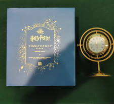 Rare Pottery Barn Harry Potter Time-Turner Clock Hourglass Gold picture