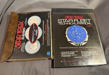Vintage 1975 Star Trek Lot 1st Edition Technical Manual & Blueprints  picture
