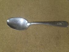 WWII US Navy Mess Hall Spoon picture