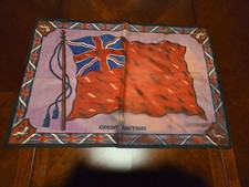 VTG. 1900-1910 Great Britain Felt Flag (1)- By American Tobacco Co.-17