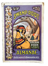 Swamp Root Almanac Dr Kilmer & Co Native American 1940 Goodwins Pharm Sanford ME picture