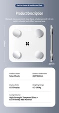 Digital Body Weight Scale Highly Accurate Scale for Weight LED Display US New picture