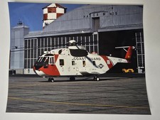 1979 USCG Sikorsky HH-3F Pelican 1473 Cape Cod Jeff Evans Archive Photo 8x10 picture