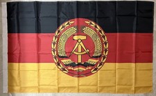 GDR East Germany People’s Army Flag - 3x5 ft DDR NVA Warsaw Pact Military banner picture
