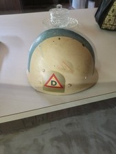 Rare Vtg M1 Helmet Liner 39th Infantry Delta Division Painted MP Parade Uniform picture