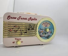 Mr. Christmas Snow Tunes Radio Retro Christmas Nostalgic Toy Works Great  picture