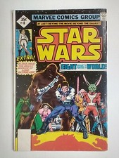 Marvel Comics Star Wars #8 1st Appearance Jaxxon; Direct Market Variant VF- 7.5 picture