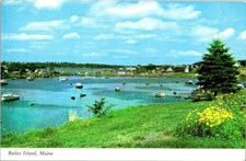 Bailey Island Maine Mackerel Cove Posted Bailey Island 1983 picture