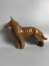 Antique 19th Century Sewer Tile Dog Figurine - Collie picture