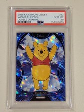 Kakawow Phantom Disney Double Diamond #PD-DD-17 Winnie The Pooh 20/80 PSA 10 picture