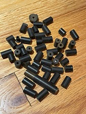 Vintage Bakelite Phenolic Radio Insulator Spacer Standoff Bushing Hardware Lot picture