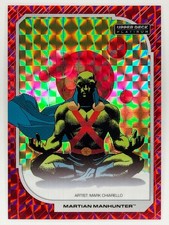 2026 Upper Deck DC Platinum Martian Manhunter #59 Red Tessellation /15 picture