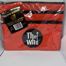 The Who Limited Edition Collectible, Make Up Travel Bag. Triple Zipper.  picture