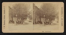 Photo:Harrisburg PA Front Street 1852 Street Scene Stereograph picture