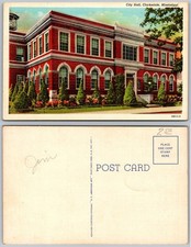 City Hall Clarksdale Mississippi Postcard picture