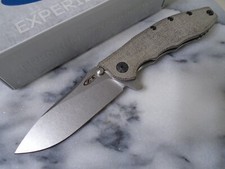 Zero Tolerance Hinderer Slicer Pocket Knife Magnacut Micarta KVT ZT 0562MIC USA picture