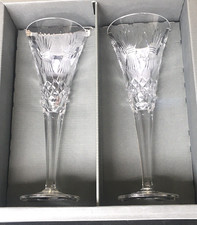Waterford Crystal Millennium Collection Toasting Flutes/Prosperity/Box & Papers picture