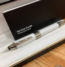 NEW 2026 Montblanc JFK Special Edition Ballpoint Pen White Silver with box picture