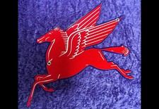 Mobil Flying Red Pegasus Reproduction Sign 12” wide picture