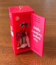 Enesco Ornament 1991 ~ Special Keepsakes ~ 1st in Merry Christmas Brother Series picture