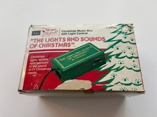 Mr. Christmas: The Lights and Sounds of Christmas Model 121 With Box Vintage picture