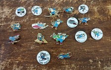 Large Lot of 1980 USA Winter Olympic pins 17 picture