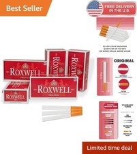 100's Size Cigarette Tubes - 1000 Count - Smooth Draw - Clean Burn - USA Made picture