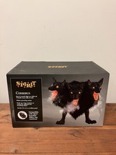 Spirit Halloween Cerberus Animatronic 3 Headed Dog Light Up Decor BRAND NEW picture
