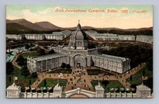 Irish International Exhibition DUBLIN Ireland Antique Cover to Philadelphia 1907 picture