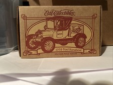 ERTL WATKINS 1918 FORD RUNABOUT DIECAST METAL COLLECTABLE 1996 Series Bank picture
