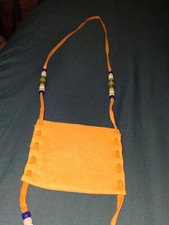 Washington State Local Native Tribe Handmade Deer Skin Medicine Bag picture