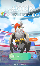 ⚔️ 5x Mega Staraptor Remote Raid Invites – Pokémon Go | Fast 🚀 picture