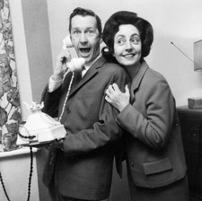 1962 Liverpudlian Comedian Norman Vaughan And His Wife Old Photo picture