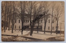 K55/ Prattsburg New York RPPC Postcard c1910 Franklin Academy Building 436 picture