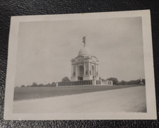vintage photo Gettysburg State of Pennsylvania memorial monument picture