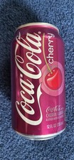Factory Error Sealed Cherry Coke Can Unopened EMPTY Collectible - weight 0.48 oz picture