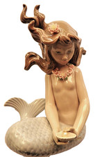 Vintage MINT 1982 Retired Lladro Mirage Mermaid #1415 Mint Condition picture