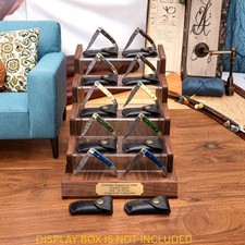 Wholesale Lot 10 Damascus Folding Pocket Knives Mixed Handles Sheaths Gift picture