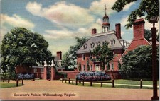 Govenor's Palace, Williamsburg, Virginia Postcards New 56778 picture