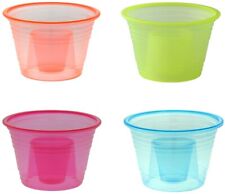 150 MIXED Power Bomber Plastic Shot Cups Blaster Bombers Jager Bomb Shot Glasses picture