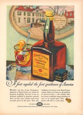 1937 MOUNT VERNON Rye Whiskey ***VINTAGE MAGAZINE PRINT ADVERTISEMENT*** picture