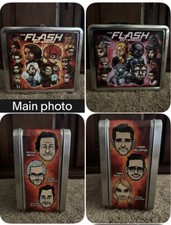 100th Episode ⚡️The Flash ⚡️ Metal Lunchbox Rare Collectible Not Sold In Stores picture