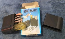 Vintage 10 in 1 Tool Mate Screwdriver Set Cardboard Sleeve Handy Pocket Tool Kit picture