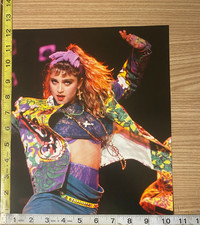 Madonna In Concert On Stage 3 Scene Book Photograph picture