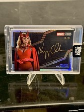 2026 Topps Marvel Vault Wanda Maximoff Gold Auto Elizabeth Olsen /25 Witch picture