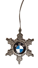 BMW Christmas ornament, BMW Car Logo Xmas snowflake ornament , bmw  christmas picture